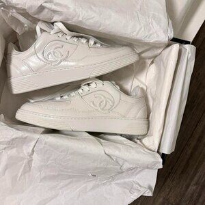 Chanel Women's White Trainers